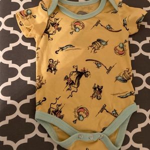 Dr Seuss Wonder Nation Onesie 0-3M